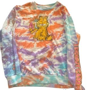 Garfield graphic crewneck sweatshirt